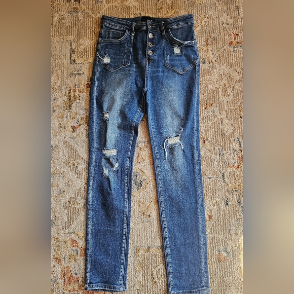 Risen Jeans Sz 9/29 With 29" Inseam, Excellent Condition - Picture 1 of 5